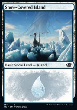 Snow-Covered Island 