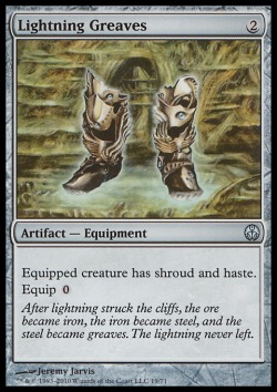 Lightning Greaves - Duel Decks Phyrexia vs. The Coalition 