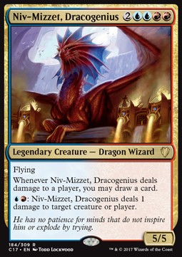 Niv Mizzet Dracogenius - Commander 2017 