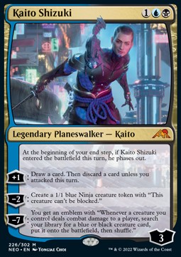 Kaito Shizuki - Kamigawa Neon Dynasty