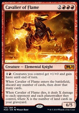 Cavalier of Flame (V.1) - Core 2020 Extras 