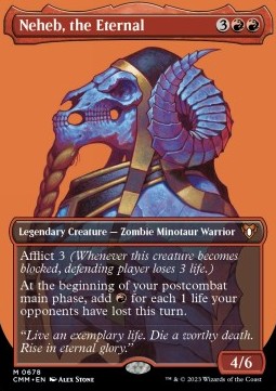 Neheb, the Eternal (V.2) - Commander Masters Extras 