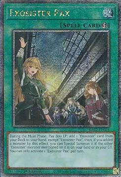 Exosister Pax (V.5 Quarter Century Secret Rare)