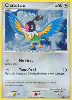 Chatot Lv.27 (DP Value Pack 2) 