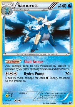 Samurott (Evolved Battle Action Tins) 