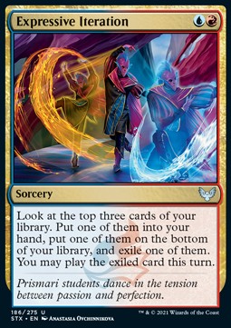 Expressive Iteration - Strixhaven School of Mages 