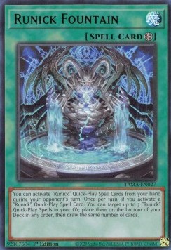 Runick Fountain (V.1 - Ultra Rare) 