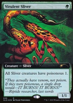 Virulent Sliver (V.1) - Secret Lair Drop Series 
