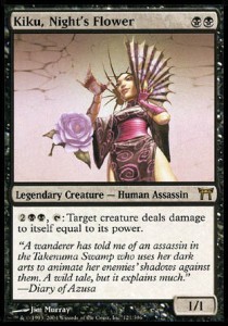 Kiku Nights Flower - Champions of Kamigawa 