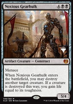Noxious Gearhulk - Theros Beyond Death Promos