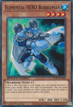 Elemental HERO Bubbleman (V.1 - Common) 