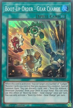 Boot-Up Order - Gear Charge 