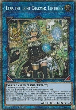 Lyna the Light Charmer, Lustrous (V.2 - Starlight Rare)