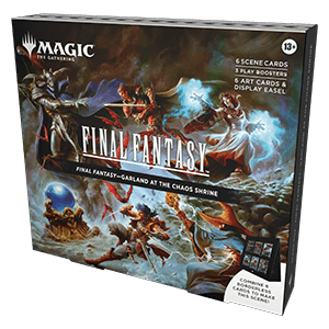Magic The Gathering FINAL FANTASY Holiday Release Garland at the Chaos Shrine Scene 