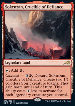 Sokenzan Crucible of Defiance - Kamigawa Neon Dynasty