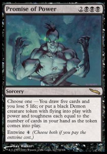 Promise of Power - Mirrodin 