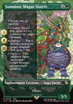 Summon Magus Sisters 