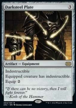 Darksteel Plate - Double Masters 2022 