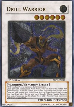 Drill Warrior (V.2 - Ultimate Rare) 