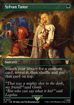 Sylvan Tutor (V.1) - The Lord of the Rings Tales of Middle earth Holiday Release 