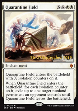 Quarantine Field - Battle for Zendikar Promos 