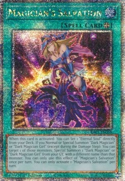 Magicians Salvation (V.5 Quarter Century Secret Rare)