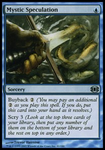 Mystic Speculation - Future Sight 