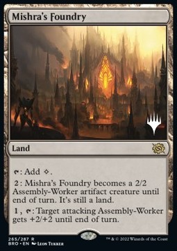 Mishras Foundry (V.2) - The Brothers War Promos 