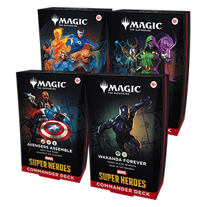 Commander Magic The Gathering | Marvel Super Heroes Deck Set 