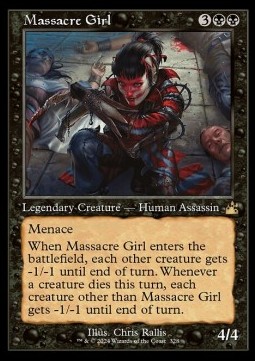 Massacre Girl (V.1) - Ravnica Remastered Extras 