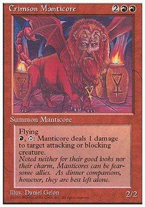 Crimson Manticore 