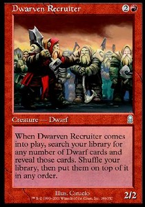 Dwarven Recruiter - Odyssey