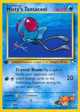 Misty's Tentacool (Crystal Beam) 
