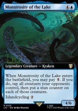 Monstrosity of the Lake - Commander The Lord of the Rings Tales of Middle earth Extras 