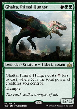 Ghalta Primal Hunger - Rivals of Ixalan 
