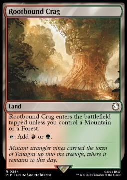 Rootbound Crag - Universes Beyond Fallout 