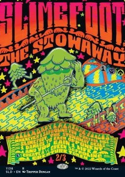 Slimefoot the Stowaway - Secret Lair Drop Series December Superdrop 2022 