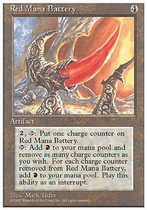 Red Mana Battery 