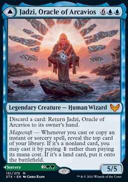 Jadzi Oracle of Arcavios Journey to the Oracle - Strixhaven School of Mages 