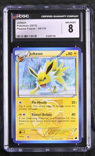 Jolteon - PLF 34 - English - CGC 8 