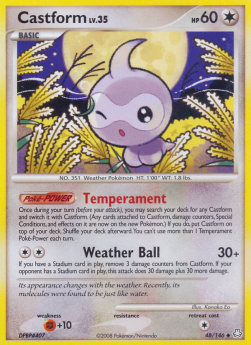 Castform Lv.35 