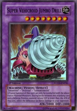 Super Vehicroid Jumbo Drill (V.1 - Super Rare) 