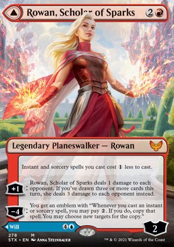 Rowan Scholar of Sparks Will Scholar of Frost - Strixhaven School of Mages Extras 