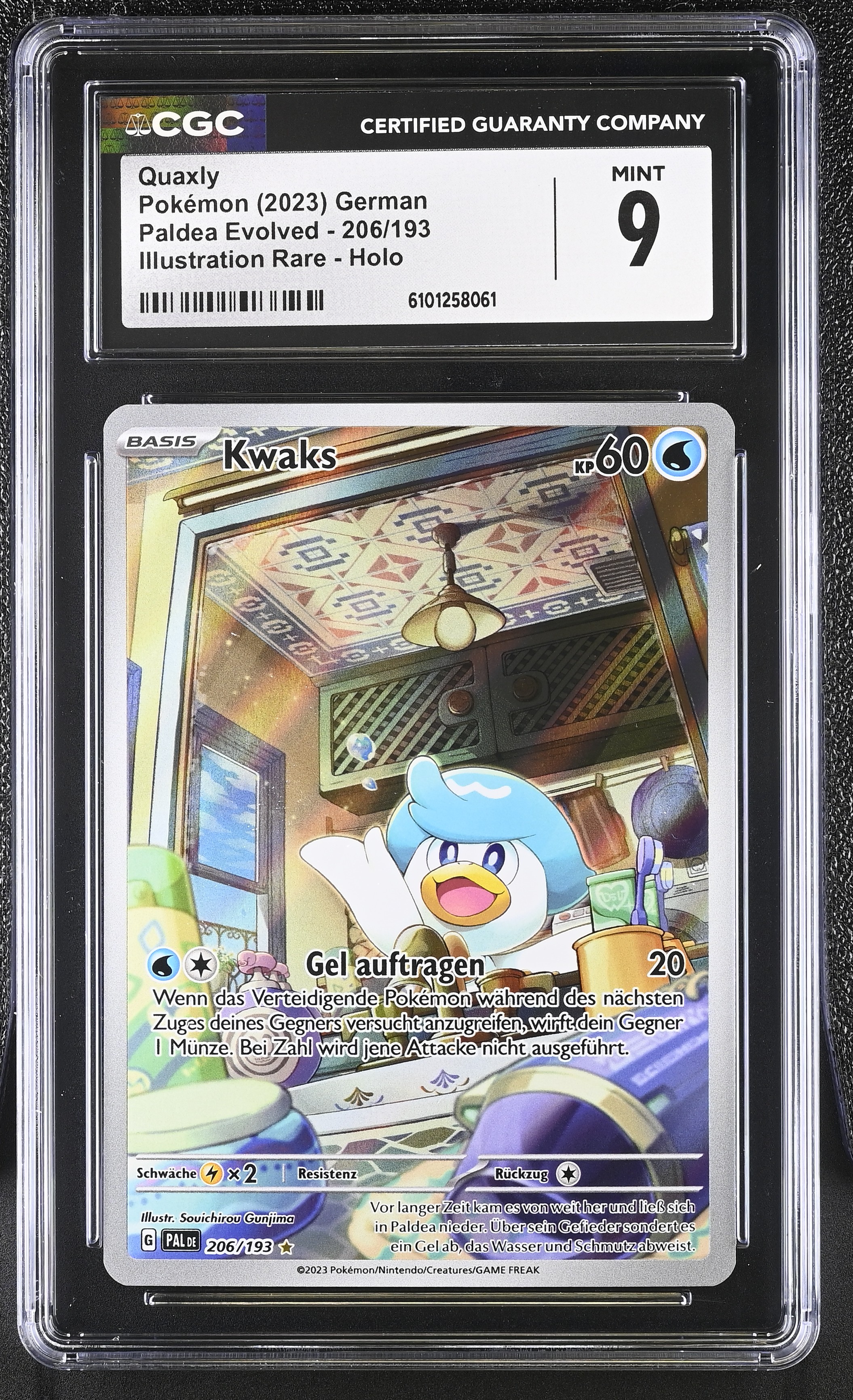 Quaxly - PAL 206 - German - CGC 9