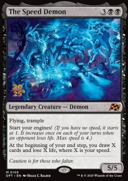 The Speed Demon (V.1) 