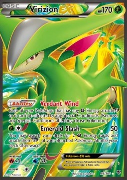 Virizion EX (Full Art) 
