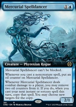 Mercurial Spelldancer - Phyrexia All Will Be One Extras 