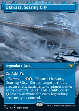 Otawara Soaring City (V.1) - Kamigawa Neon Dynasty Extras 