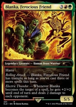 Blanka Ferocious Friend - Secret Lair Drop Series February Superdrop 2022 