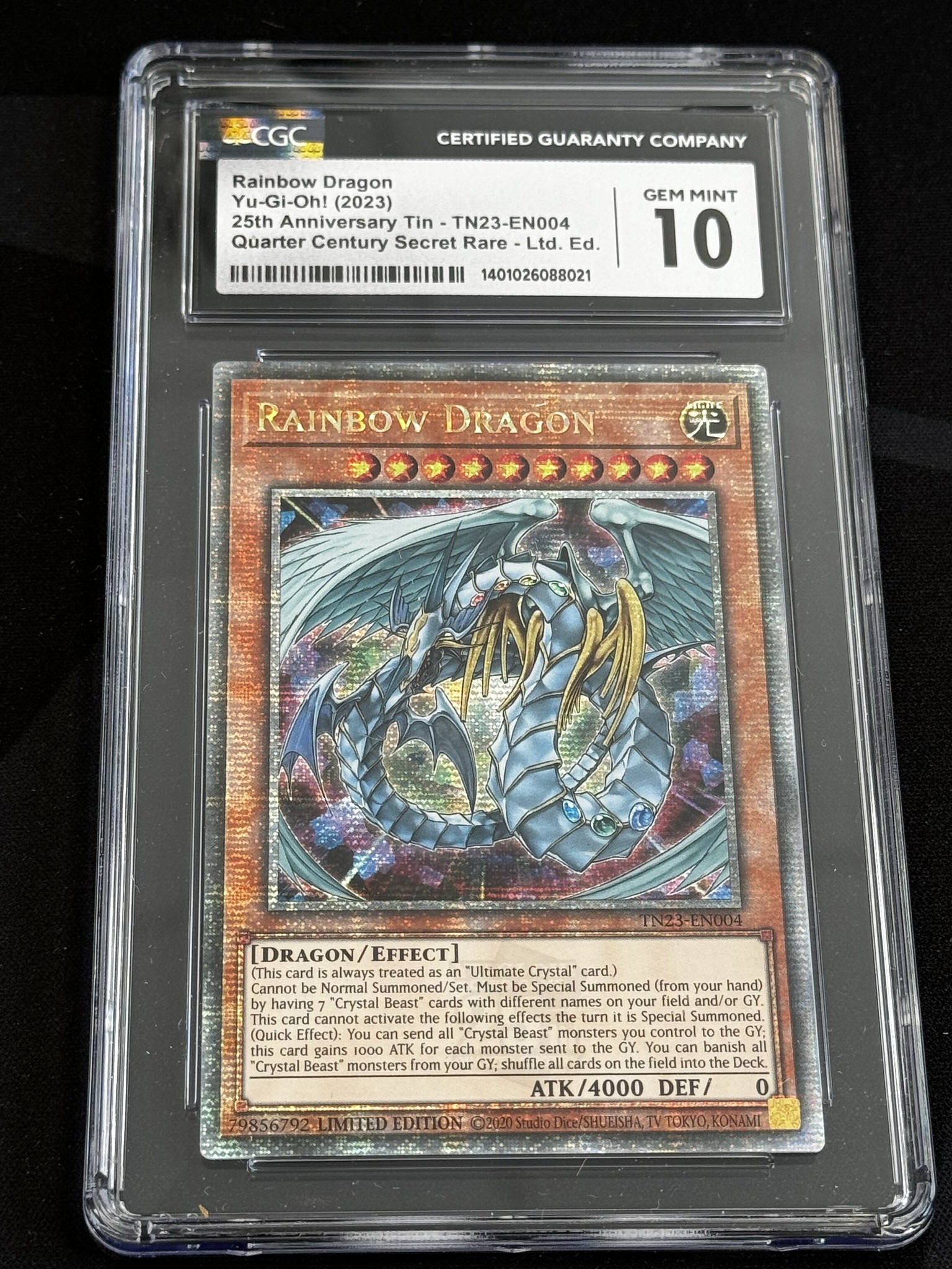 Rainbow Dragon - TN23 4 - English - CGC 10 